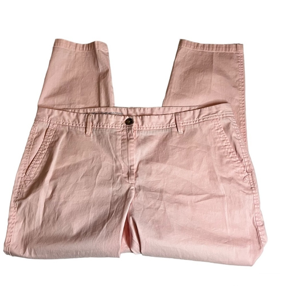 Talbots Light Pink Girlfriend Chinos, Size 16P